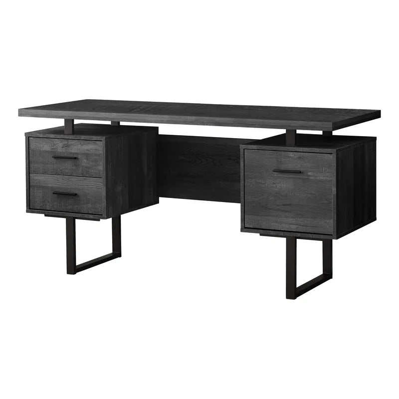 WoodHeaven Modern Wooden Office/Computer/Study Table with Floating Drawers - Furnishiaa -  -